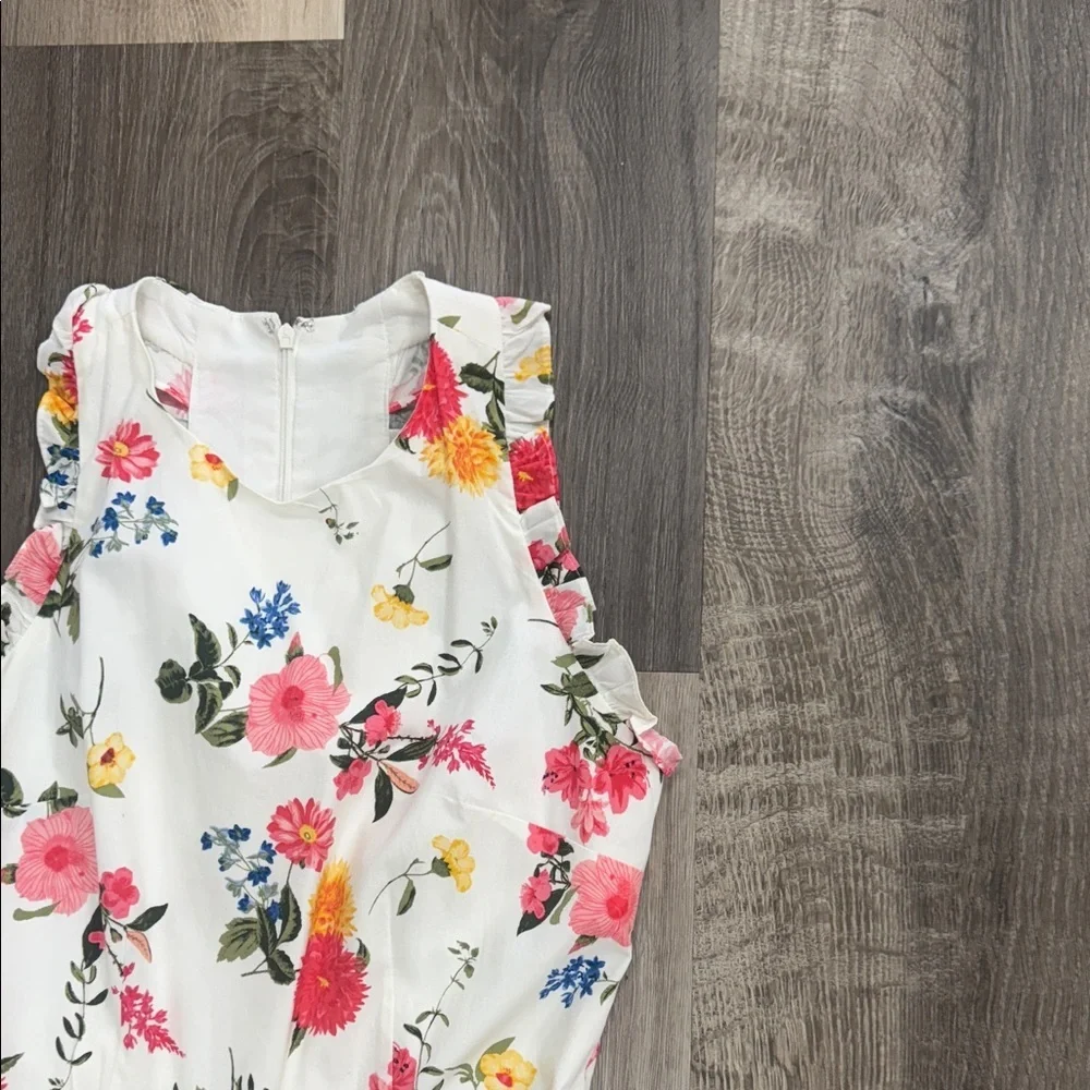 Gal Meets Glam Floral Belted Jumpsuit - Picture 3 of 5